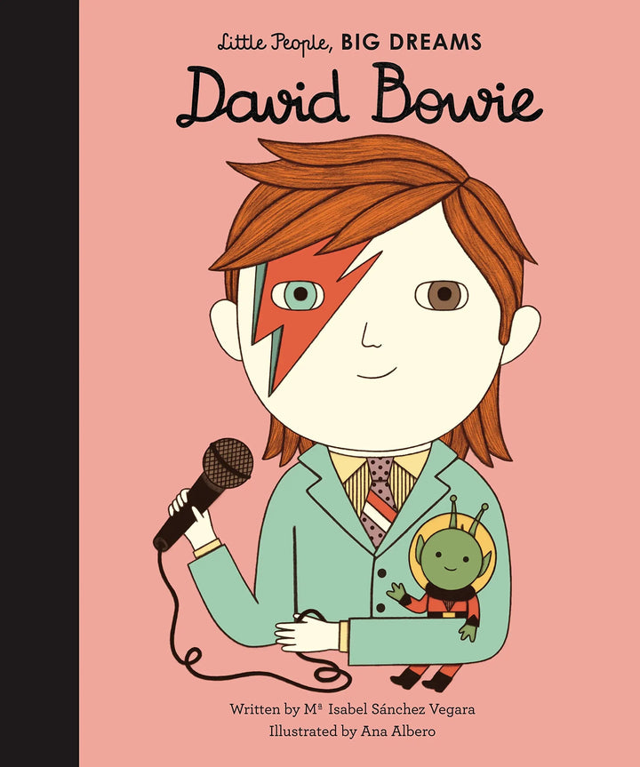 David Bowie - Little People, BIG DREAMS-Books-Hachette Books-Blue Almonds-London-South Kensington