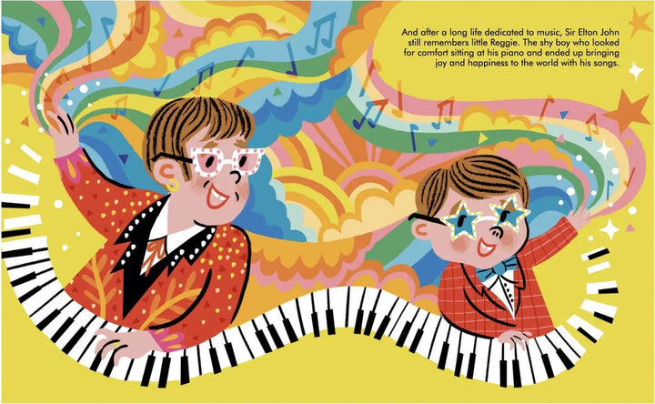 Elton John - Little People, BIG DREAMS-Books-Hachette Books-Blue Almonds-London-South Kensington