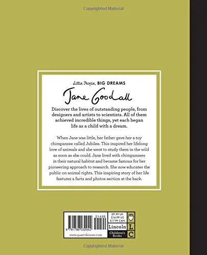 Jane Goodall - Little People, BIG DREAMS-Books-Hachette Books-Blue Almonds-London-South Kensington