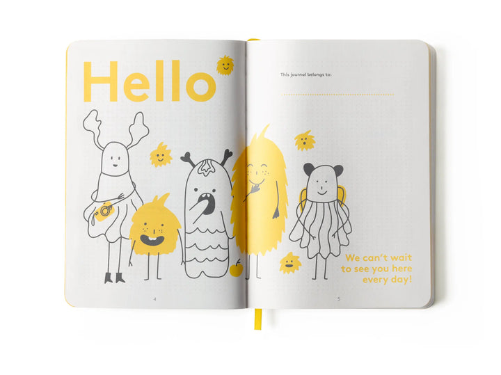 Junior Journal (for ages 6-12 years)-Books-Happy Self-Blue Almonds-London-South Kensington