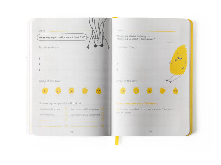 Junior Journal (for ages 6-12 years)-Books-Happy Self-Blue Almonds-London-South Kensington