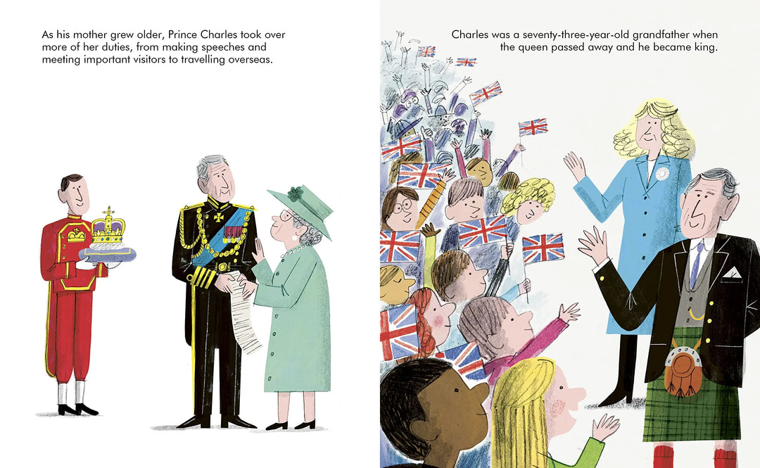 King Charles - Little People, BIG DREAMS-Books-Hachette Books-Blue Almonds-London-South Kensington