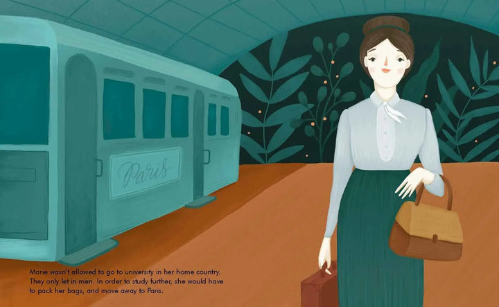 Marie Curie-Sklodowska - Little People, BIG DREAMS-Books-Hachette Books-Blue Almonds-London-South Kensington
