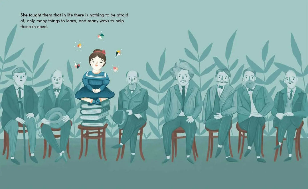 Marie Curie-Sklodowska - Little People, BIG DREAMS-Books-Hachette Books-Blue Almonds-London-South Kensington