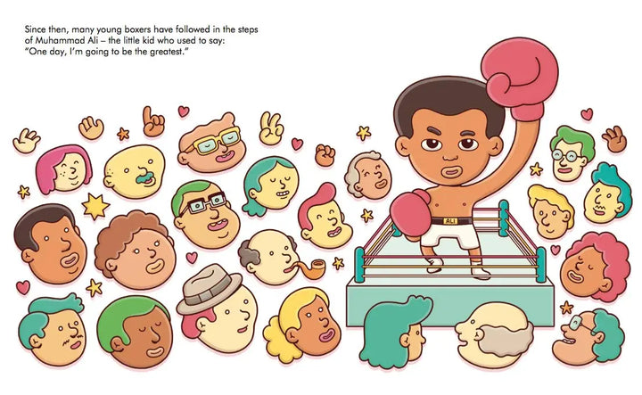 Muhammad Ali - Little People, BIG DREAMS-Books-Hachette Books-Blue Almonds-London-South Kensington