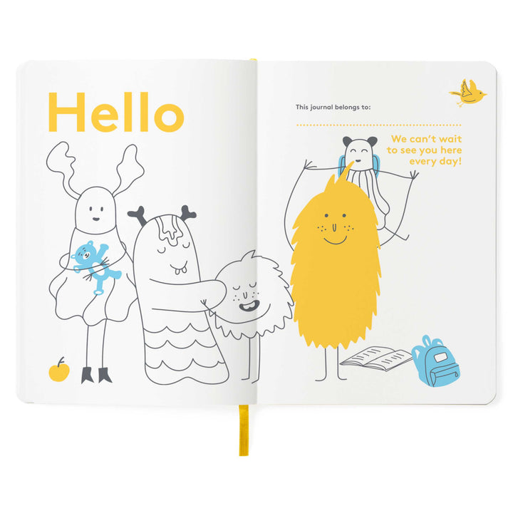 My First Journal (for ages 3-6 years)-Books-Happy Self-Blue Almonds-London-South Kensington