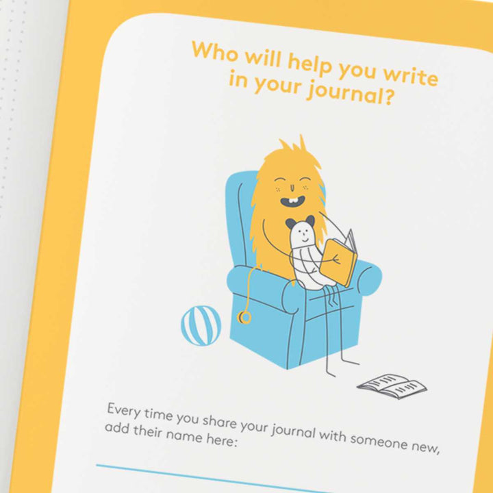 My First Journal (for ages 3-6 years)-Books-Happy Self-Blue Almonds-London-South Kensington