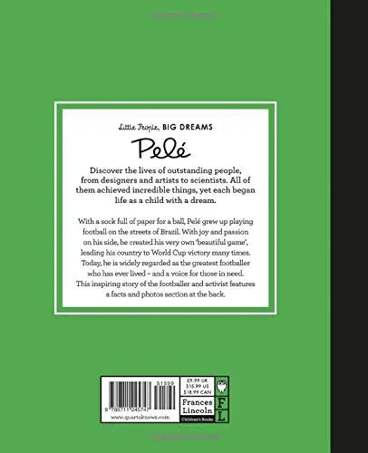 Pele - Little People, BIG DREAMS-Books-Hachette Books-Blue Almonds-London-South Kensington