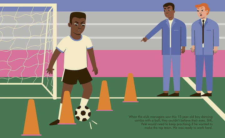 Pele - Little People, BIG DREAMS-Books-Hachette Books-Blue Almonds-London-South Kensington