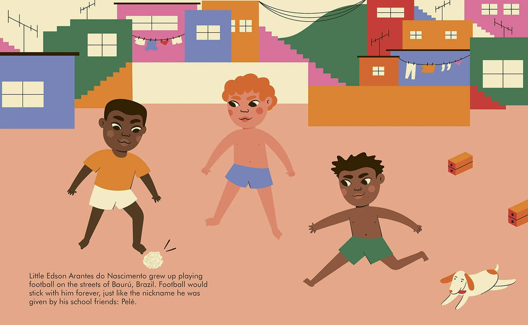 Pele - Little People, BIG DREAMS-Books-Hachette Books-Blue Almonds-London-South Kensington