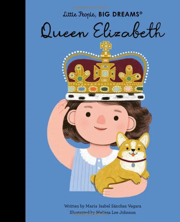 Queen Elisabeth - Little People, BIG DREAMS-Books-Hachette Books-Blue Almonds-London-South Kensington