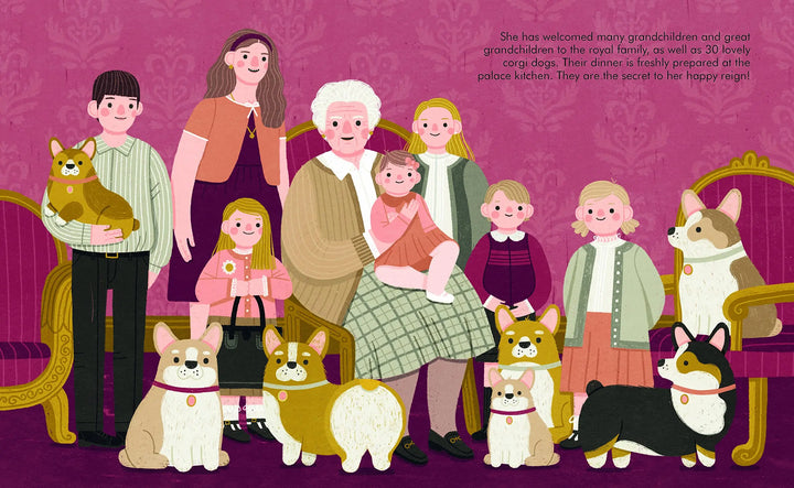 Queen Elisabeth - Little People, BIG DREAMS-Books-Hachette Books-Blue Almonds-London-South Kensington