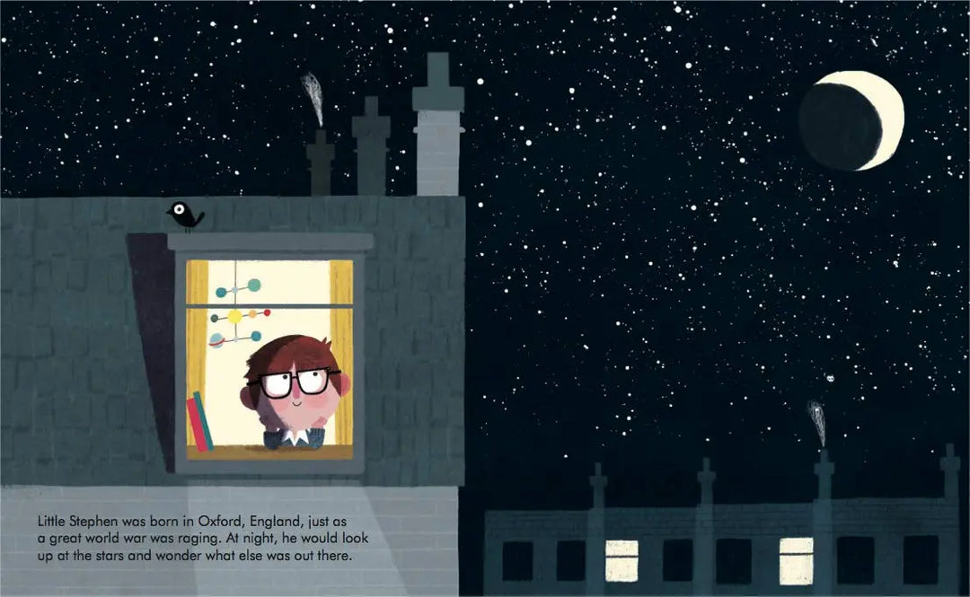 Stephen Hawking - Little People, BIG DREAMS-Books-Hachette Books-Blue Almonds-London-South Kensington