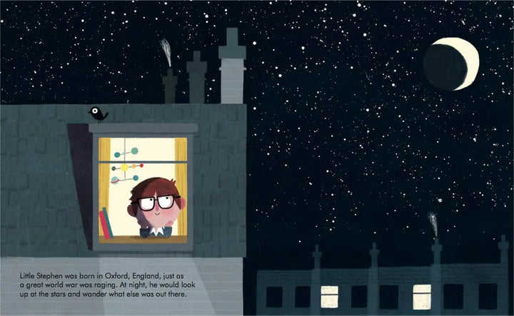 Stephen Hawking - Little People, BIG DREAMS-Books-Hachette Books-Blue Almonds-London-South Kensington
