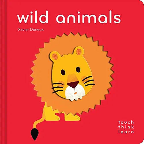 Touch Think Learn: wild animals-Books-Littlehampton Books-Blue Almonds-London-South Kensington