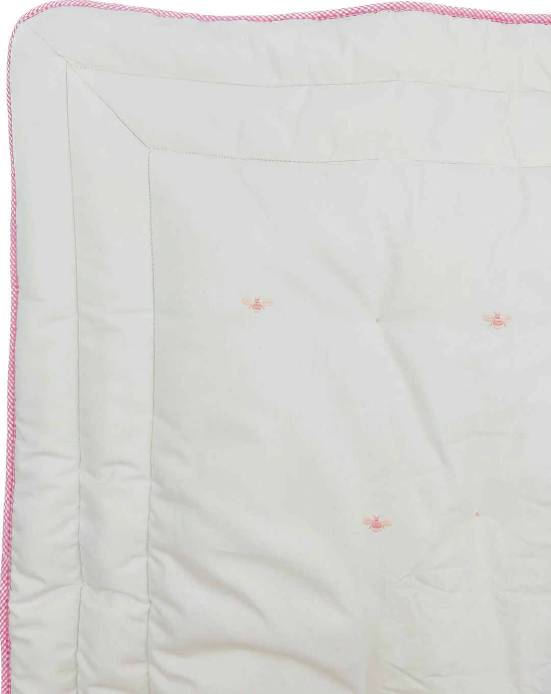 Cotbed quilt "baby bees" pink-Bumpers & quilts-Gordonsbury-Blue Almonds-London-South Kensington