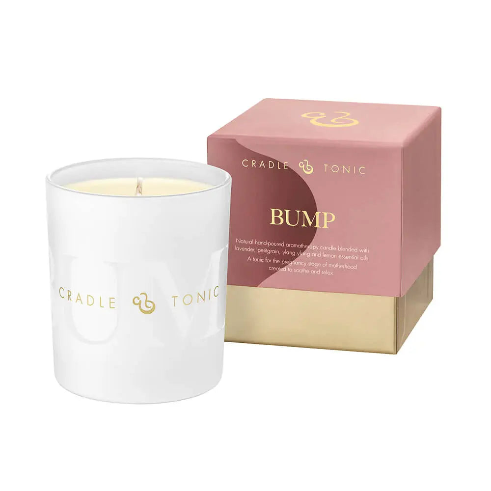 Bump- Pregnancy Candle-Candles-Cradle & Tonic-Blue Almonds-London-South Kensington