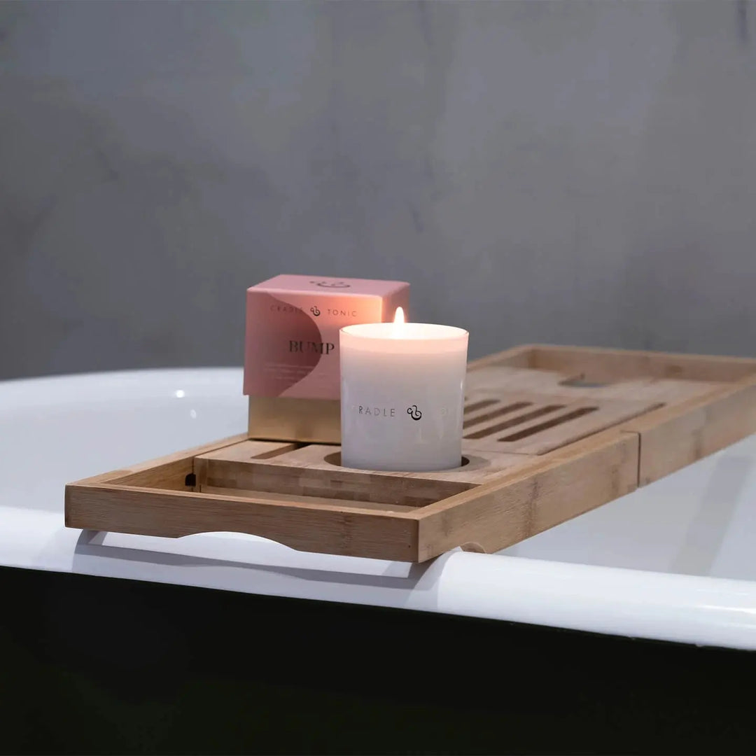Bump- Pregnancy Candle-Candles-Cradle & Tonic-Blue Almonds-London-South Kensington