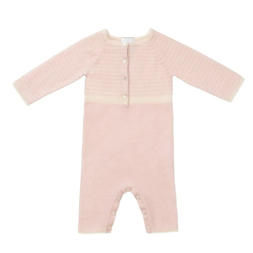Cashmere playsuit stripy pink-Cashmere-Blue Almonds x Madeleine Thompson-Blue Almonds-London-South Kensington