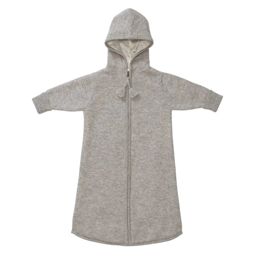 Cashmere sleeping bag grey-Cashmere-Blue Almonds x Madeleine Thompson-Blue Almonds-London-South Kensington