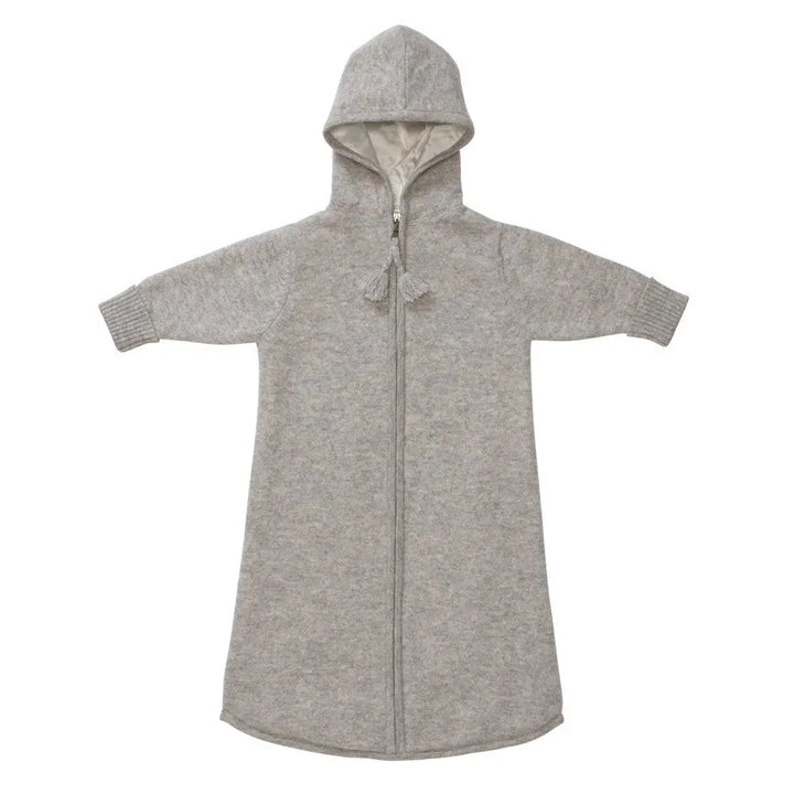 Cashmere sleeping bag grey-Cashmere-Blue Almonds x Madeleine Thompson-Blue Almonds-London-South Kensington