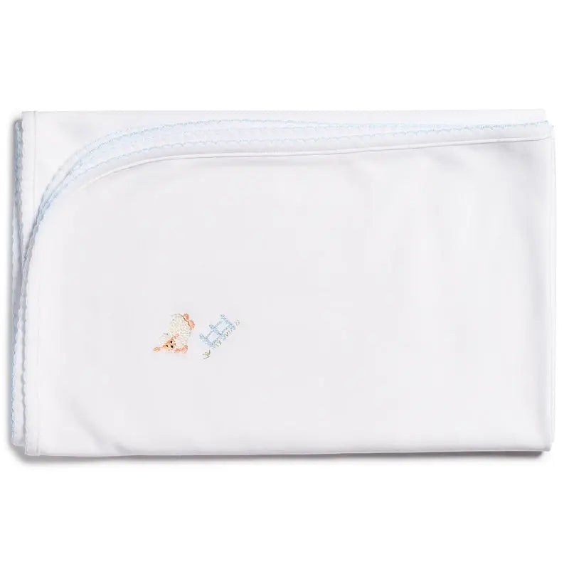 Baby layette gift set - Sheep blue-Clothing-Lyda Baby-Blue Almonds-London-South Kensington