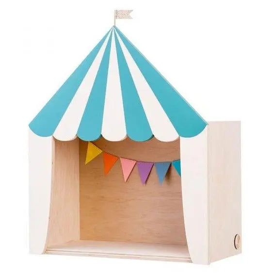Circus shelf dusty green-Fun shelves-Up Warsaw-Blue Almonds-London-South Kensington
