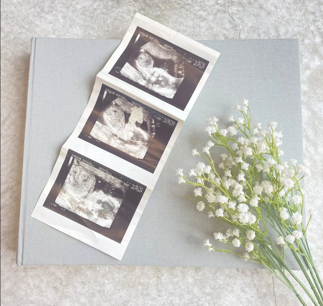Photo Album- Grey-Keepsake boxes & musicals-Meminio-Blue Almonds-London-South Kensington