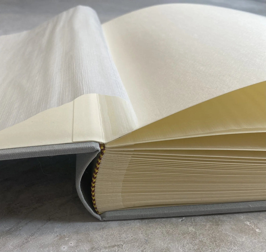 Photo Album- Grey-Keepsake boxes & musicals-Meminio-Blue Almonds-London-South Kensington