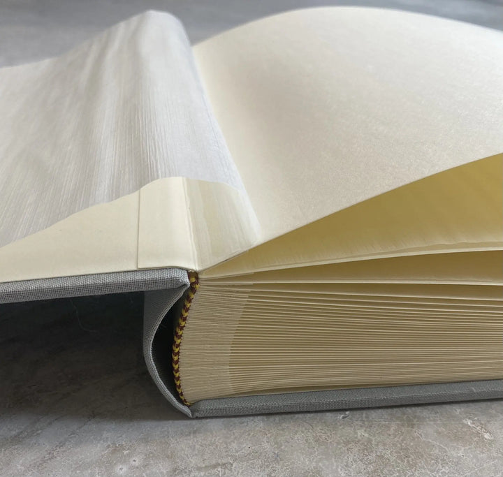 Photo Album- Grey-Keepsake boxes & musicals-Meminio-Blue Almonds-London-South Kensington