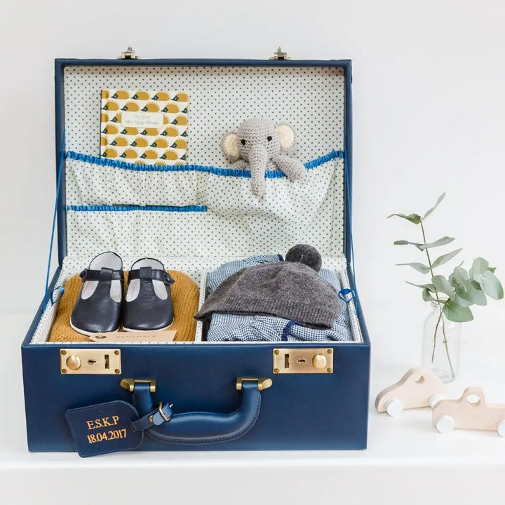 Keepsake Memory Case - Navy--Meminio-Blue Almonds-London-South Kensington
