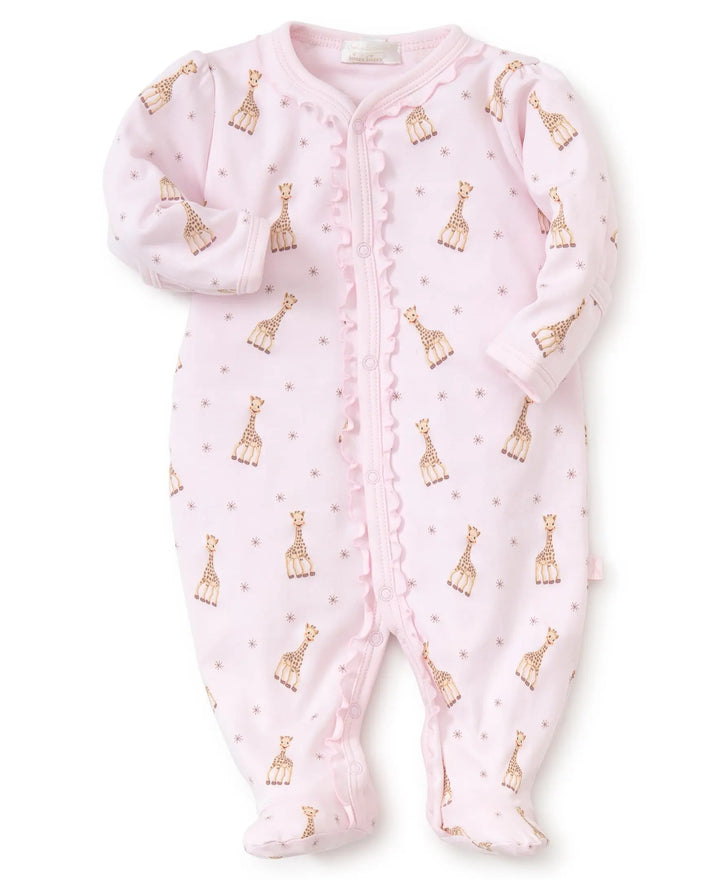 Baby Girls Footie - Sophie La Girafe-Layette-Kissy Kissy-Blue Almonds-London-South Kensington