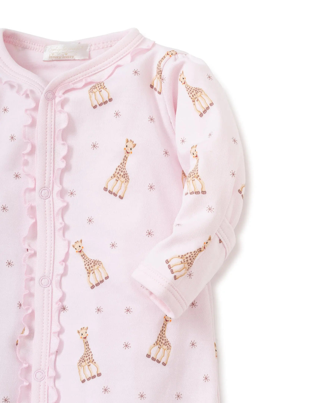 Baby Girls Footie - Sophie La Girafe-Layette-Kissy Kissy-Blue Almonds-London-South Kensington