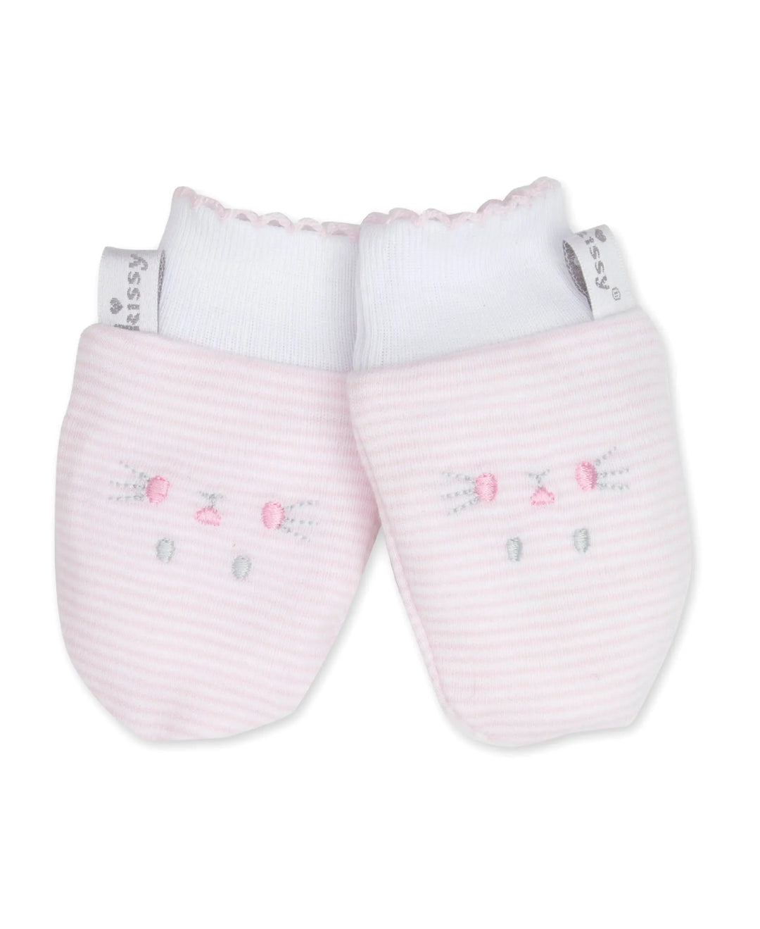 Baby Girls Mittens  - Bunny Burrows-Layette-Kissy Kissy-Blue Almonds-London-South Kensington