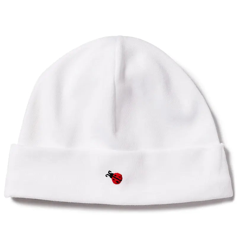 Baby embroidered hat - Ladybird-Layette-Lyda Baby-Blue Almonds-London-South Kensington