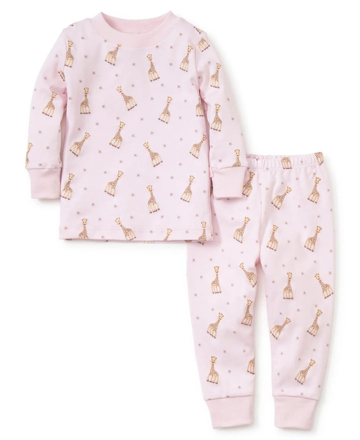 Girls Long Pyjamas  - Sophie La Girafe-Layette-Kissy Kissy-Blue Almonds-London-South Kensington