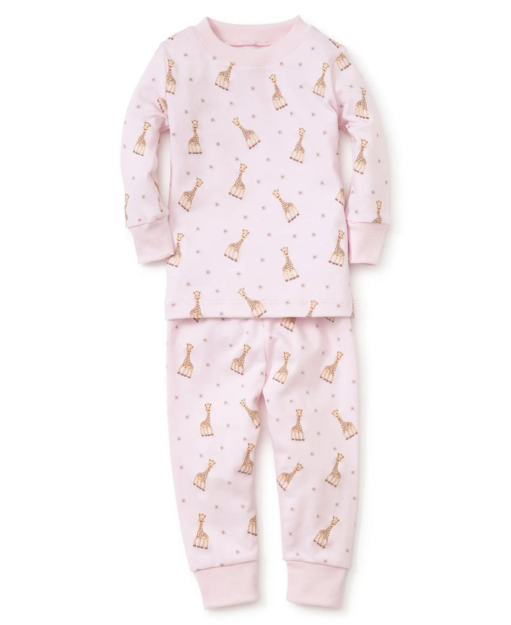 Girls Long Pyjamas  - Sophie La Girafe-Layette-Kissy Kissy-Blue Almonds-London-South Kensington