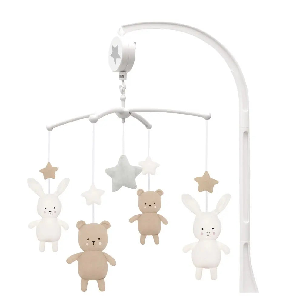 Musical mobile bunnies & teddies-Little Kids-Jabadabado-Blue Almonds-London-South Kensington