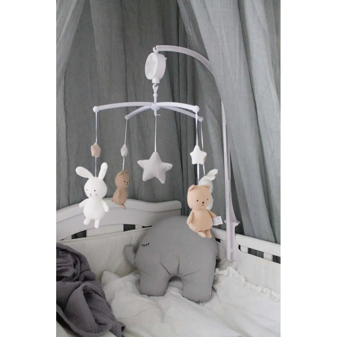 Musical mobile bunnies & teddies-Little Kids-Jabadabado-Blue Almonds-London-South Kensington