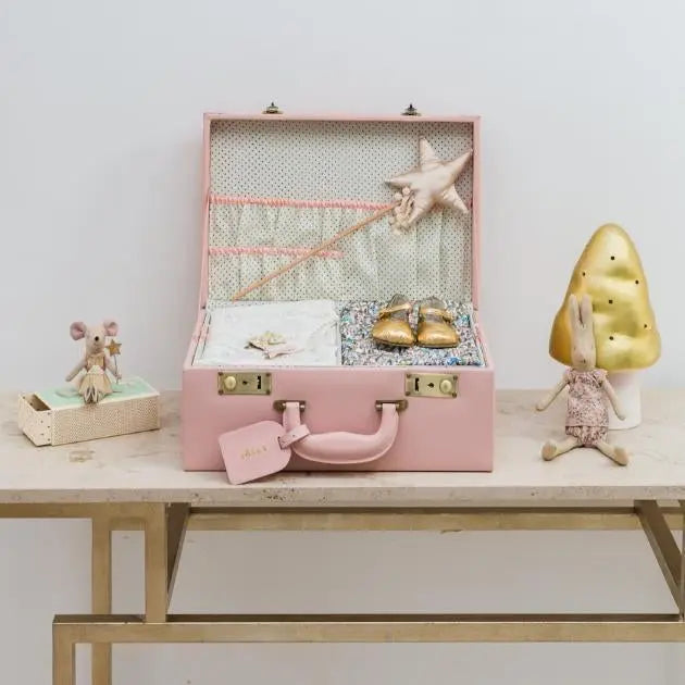 Keepsake Memory Case - Pink-Memory suitcases-Meminio-Blue Almonds-London-South Kensington