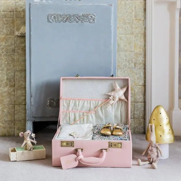 Keepsake Memory Case - Pink-Memory suitcases-Meminio-Blue Almonds-London-South Kensington