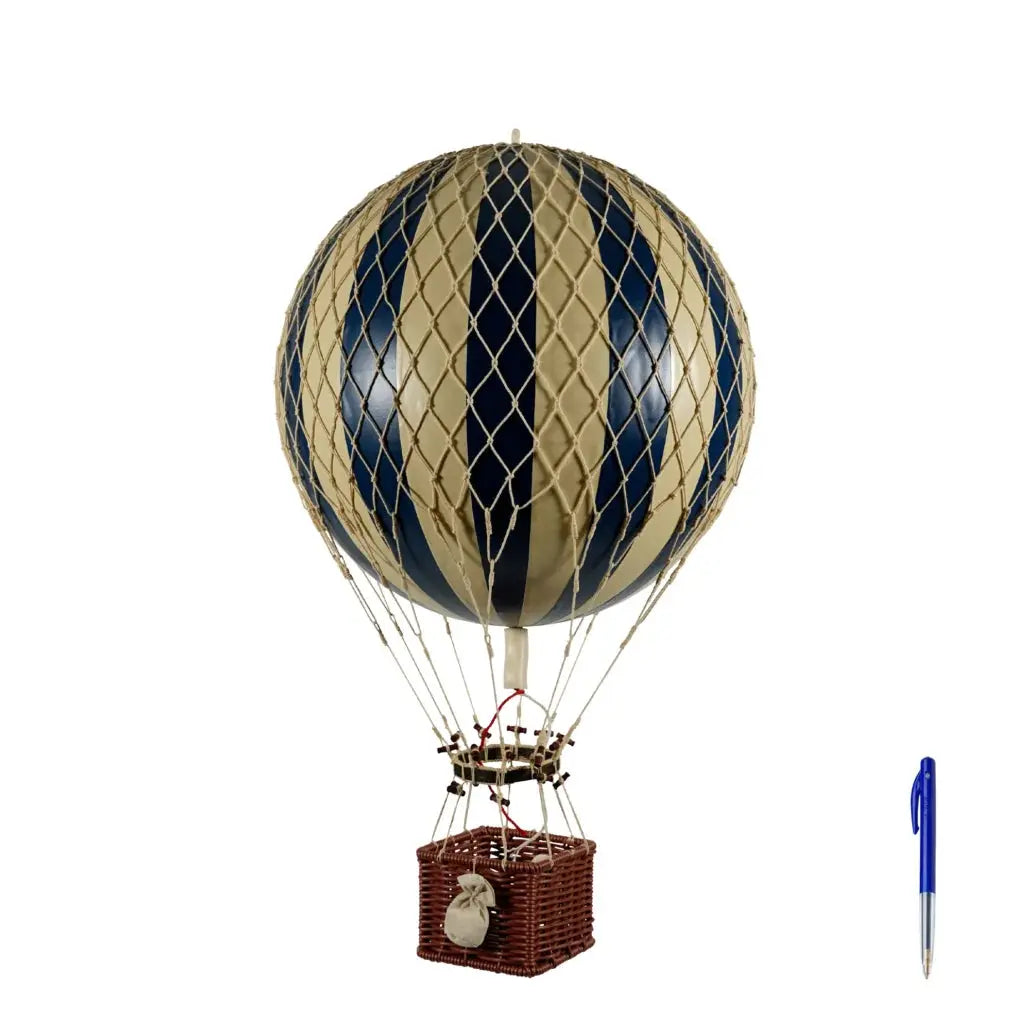 Royal Aero Medium Balloon - Navy Blue-Mobiles & lights-Authentic Models-Blue Almonds-London-South Kensington