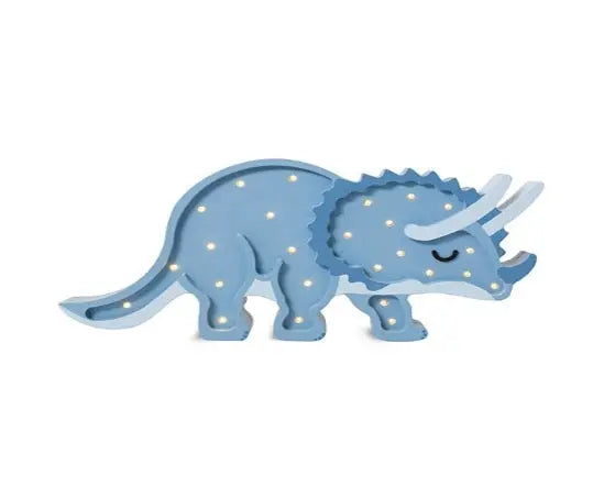 Little Lights - Dino Triceratops-Mobiles & lights-Little Lights-Blue Almonds-London-South Kensington