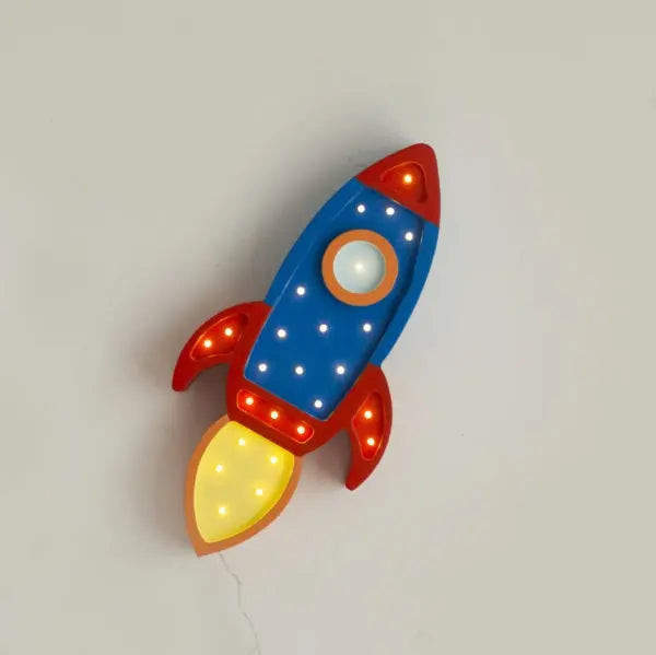 Little Lights - Space Rocket-Mobiles & lights-Little Lights-Blue Almonds-London-South Kensington