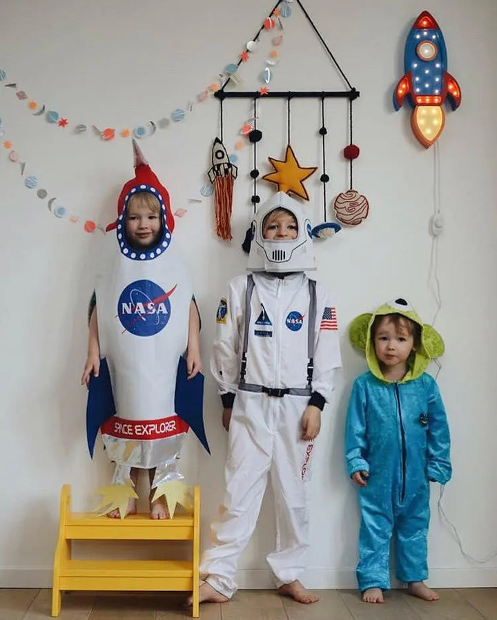 Little Lights - Space Rocket-Mobiles & lights-Little Lights-Blue Almonds-London-South Kensington