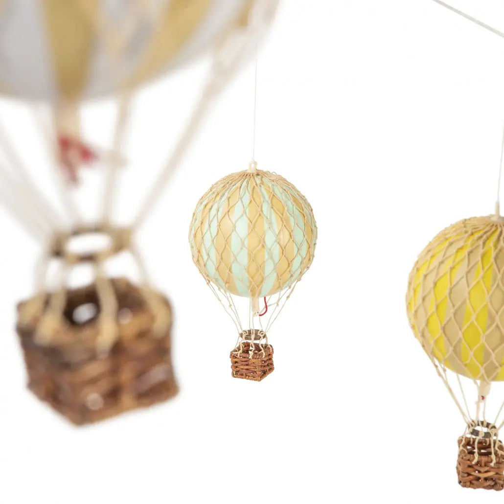 Flying the Skies Mobile - Rainbow Pastel-Mobiles & lights-Authentic Models-Blue Almonds-London-South Kensington