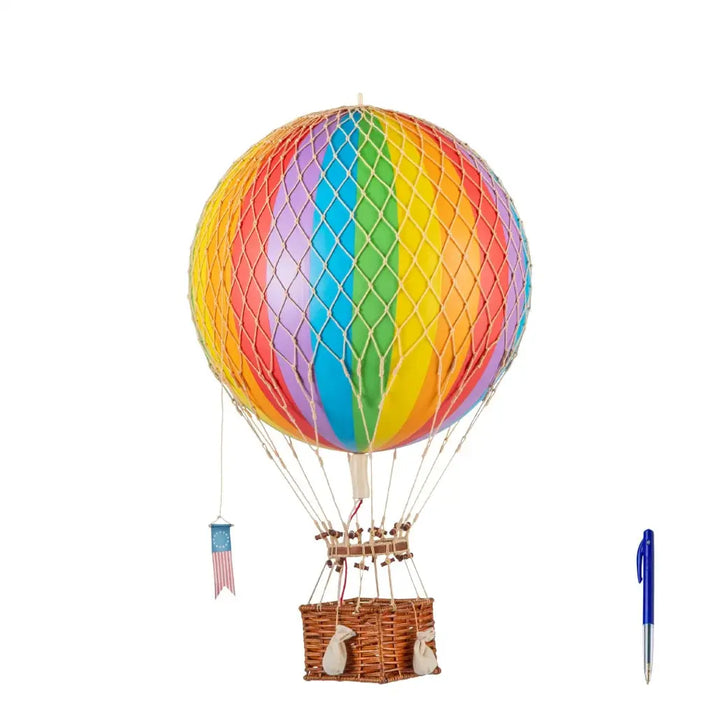 Royal Aero Large Balloon - Rainbow-Mobiles & lights-Authentic Models-Blue Almonds-London-South Kensington