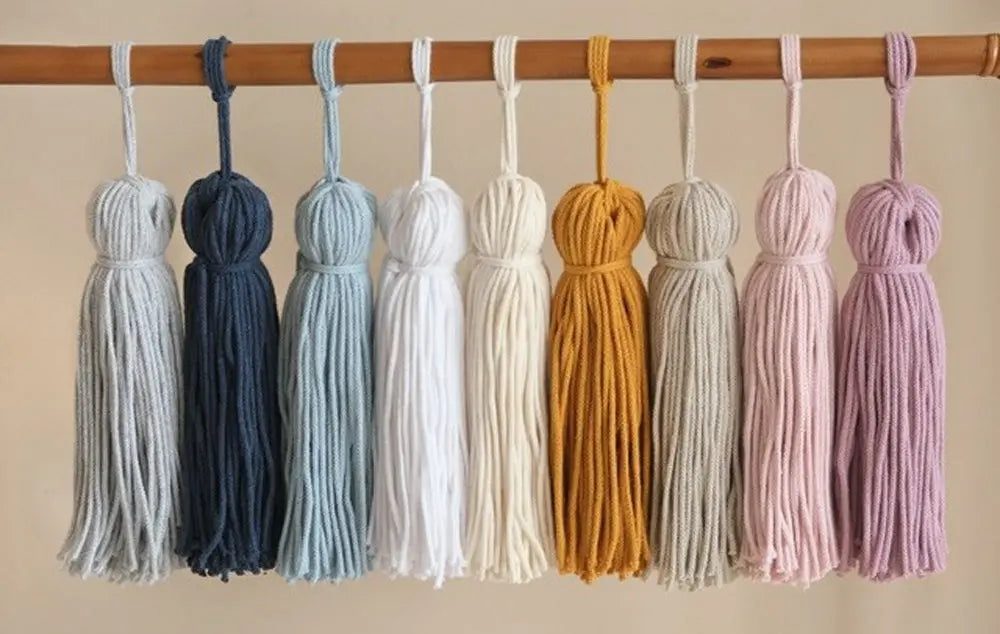 Moses Basket Tassel--Like Moses-Blue Almonds-London-South Kensington