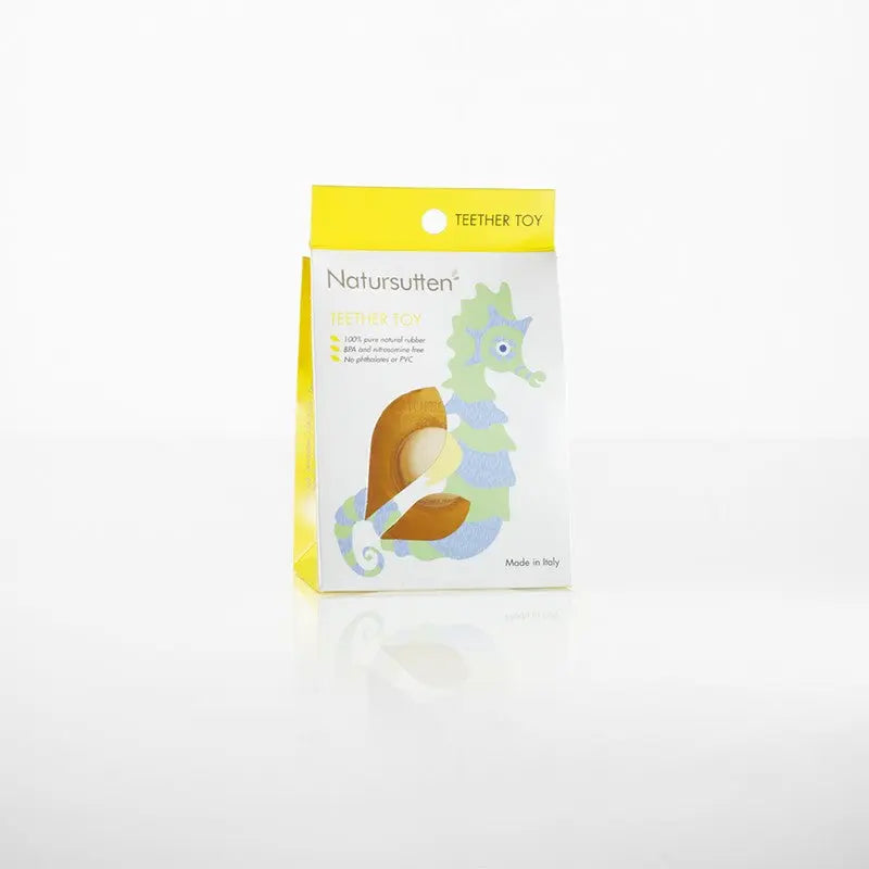 Natural starfish teether-New Baby-Natursutten-Blue Almonds-London-South Kensington