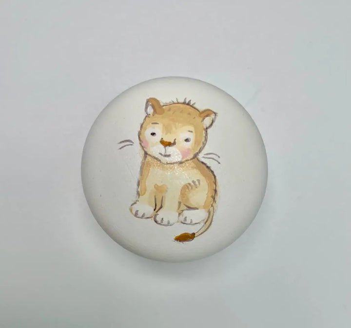 Hand-painted knobs - safari-Nursery & Beyond-Blue Almonds-Blue Almonds-London-South Kensington